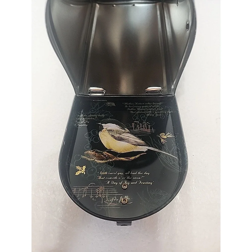 Vintage Global Innovation Mini Metal Mailbox Tin Bird Lovers 3 X 5 Inches